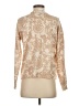 Ann Taylor LOFT 100% Cotton Paisley Tan Pullover Sweater Size XS - photo 2