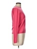 Marissa Collections 100% Cashmere Color Block Pink Cashmere Pullover Sweater Size L - photo 4
