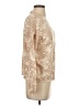 Ann Taylor LOFT 100% Cotton Paisley Tan Pullover Sweater Size XS - photo 4