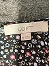 Ann Taylor LOFT 100% Polyester Floral Black Short Sleeve Blouse Size XS - photo 7
