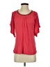 metaphor Red Short Sleeve Blouse Size S (petite) - photo 1