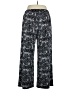 Kasper Print Black Casual Pants Size XL - photo 2