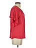 metaphor Red Short Sleeve Blouse Size S (petite) - photo 4