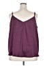 Torrid Burgundy Sleeveless Blouse Size 3X (3) - photo 2