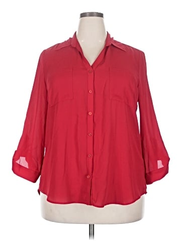 By & By 3/4 Sleeve Blouse (view 1)