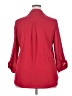 By & By 100% Polyester Red 3/4 Sleeve Blouse Size XXL - photo 2