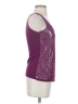 Express 100% Polyester Purple Sleeveless Top Size XS - photo 4