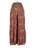 Unbranded Paisley Red Silk Pants Size 4 (estimated) - photo 2