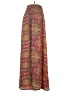 Unbranded Paisley Red Silk Pants Size 4 (estimated) - photo 4