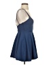 Windsor Solid Blue Cocktail Dress Size XS - photo 4