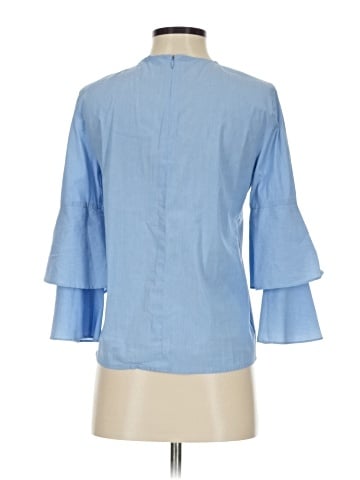 J. McLaughlin 3/4 Sleeve Blouse (view 2)