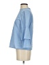 J. McLaughlin Blue 3/4 Sleeve Blouse Size XS - photo 5