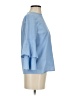 J. McLaughlin Blue 3/4 Sleeve Blouse Size XS - photo 4