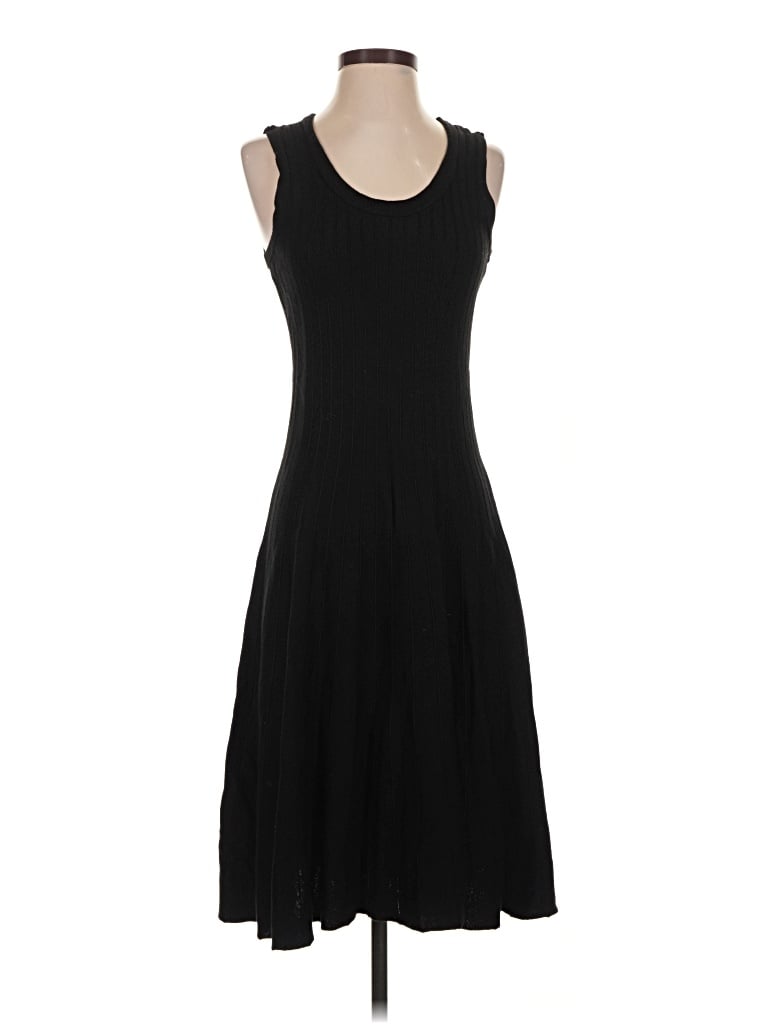 Pre-owned Nic + Zoe Casual Dress In Black