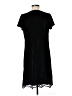 Chico's Solid Black Casual Dress Size Med (1) - photo 2