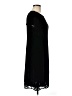 Chico's Solid Black Casual Dress Size Med (1) - photo 4