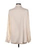 Venus 100% Polyester Color Block Ivory Long Sleeve Blouse Size 10 - photo 2