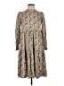 Assorted Brands Paisley Brown Casual Dress Size 6 - photo 1