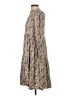 Assorted Brands Paisley Brown Casual Dress Size 6 - photo 5