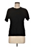 Weekday Solid Black Short Sleeve T-Shirt Size M - photo 1