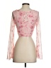 Shein Pink Long Sleeve Blouse Size 2 - photo 2