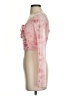 Shein Pink Long Sleeve Blouse Size 2 - photo 5