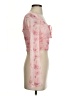 Shein Pink Long Sleeve Blouse Size 2 - photo 4