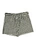 Lili Sidonio Molly Bracken 100% Polyester Houndstooth Ivory Shorts Size L - photo 1
