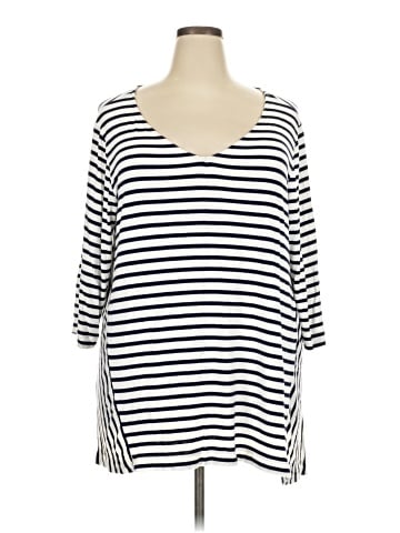 Green Envelope 3/4 Sleeve T-Shirt (view 1)
