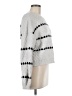 Fashion Polka Dots Silver Pullover Sweater Size M - photo 4