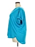 Lane Bryant Teal Short Sleeve Blouse Size 18 - 20 Plus - photo 5
