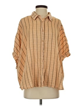 ANNIEWEAR 3/4 Sleeve Button-Down Shirt (view 1)