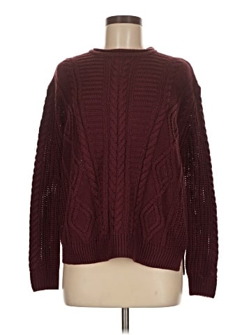 Pull&Bear Pullover Sweater (view 1)