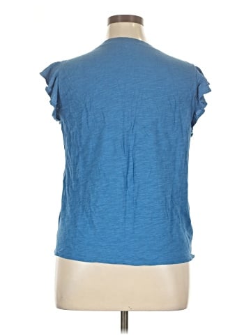 Ann Taylor LOFT Outlet Short Sleeve Top (view 2)