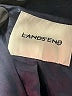 Lands' End Black Blue Blazer Size 4 - photo 6
