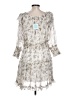 Hayden 100% Polyester Floral Ivory Cocktail Dress Size L - photo 2