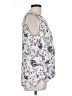 Laundry by Shelli Segal 100% Polyester Floral White Sleeveless Blouse Size L - photo 4