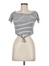 Rt Ivory Short Sleeve Top Size M - photo 1