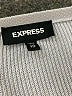 Express 100% Cotton Gray Pullover Sweater Size XXS - photo 7
