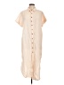Unbranded 100% Polyester Ivory Casual Dress Size L - photo 1