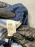 H&M Stripes Blue Short Sleeve Onesie Size 9-12 mo - photo 3