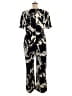 Boohoo 100% Polyester Black Jumpsuit Size 14 - photo 2