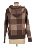 RACHEL Rachel Roy Plaid Brown Pullover Sweater Size L - photo 2