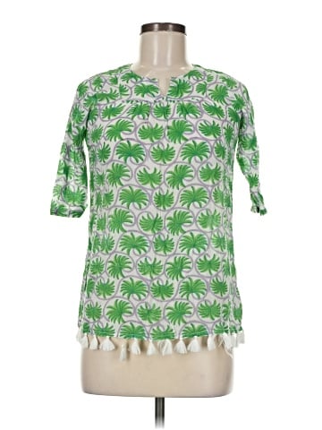 Ro's Garden 3/4 Sleeve Blouse (view 1)