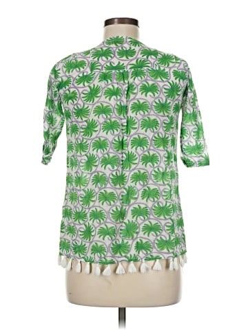 Ro's Garden 3/4 Sleeve Blouse (view 2)