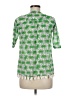 Ro's Garden 100% Cotton Green 3/4 Sleeve Blouse Size 8 - photo 2