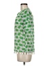 Ro's Garden 100% Cotton Green 3/4 Sleeve Blouse Size 8 - photo 5