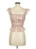 Forever 21 100% Polyester Tan Sleeveless Blouse Size M - photo 2