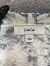 CeCe Floral Blue Pullover Sweater Size L - photo 7