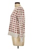 Ann Taylor LOFT Checkered-gingham Ivory Pullover Sweater Size L - photo 5
